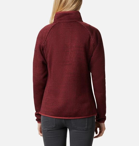 Columbia Chillin Fleece Jacket Red For Women's NZ72914 New Zealand